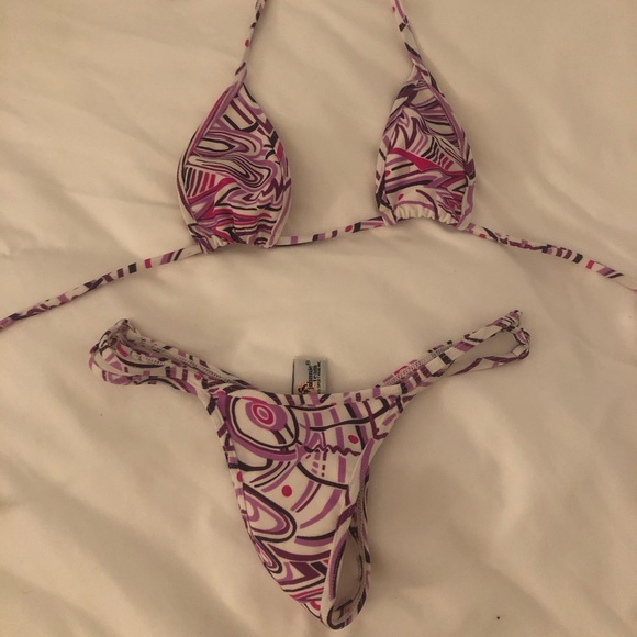 Johnnie Team Swim Brazilian Thong Bikinis Poshmark